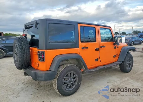 2012 Jeep Wrangler Unlimited Sport from USA, damaged, VIN 1C4BJWDG4CL272991